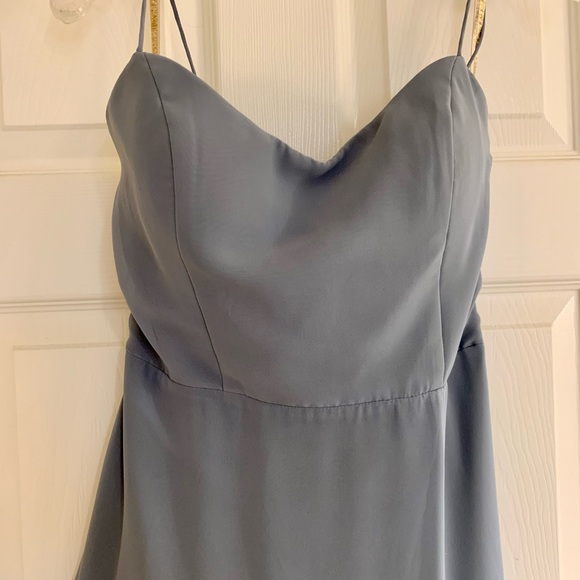 Jenny Yoo Kiara Dress in Mayan Blue - Picture 8 of 9